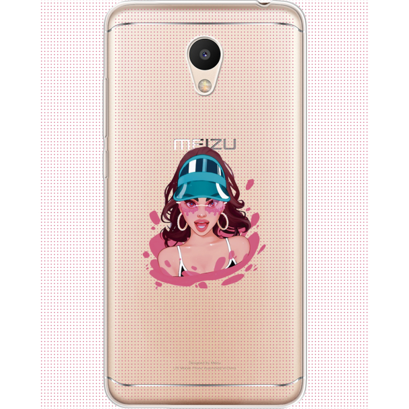 Прозрачный чехол Uprint Meizu M6 Selena Gomez