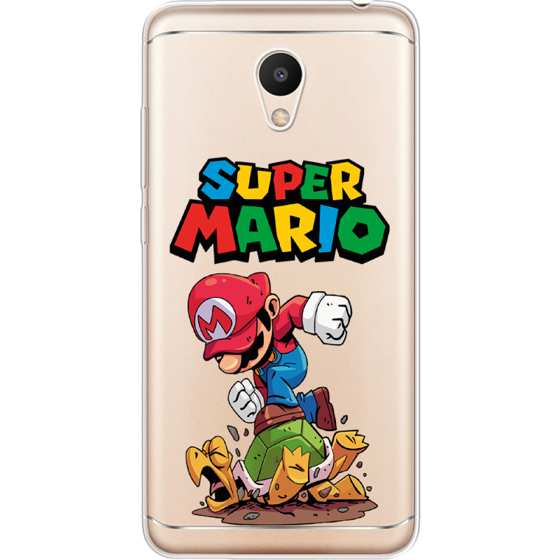 Прозрачный чехол Uprint Meizu M6 Super Mario