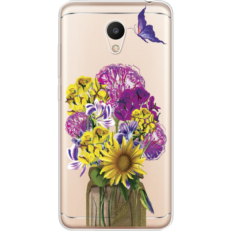 Прозрачный чехол Uprint Meizu M6 My Bouquet