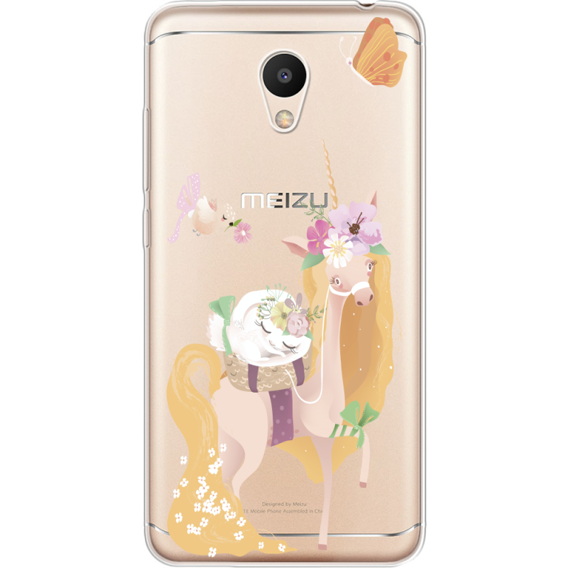 Прозрачный чехол Uprint Meizu M6 Uni Blonde