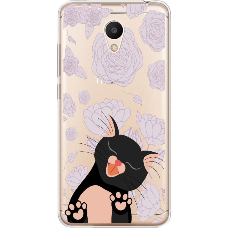 Прозрачный чехол Uprint Meizu M6 Meow