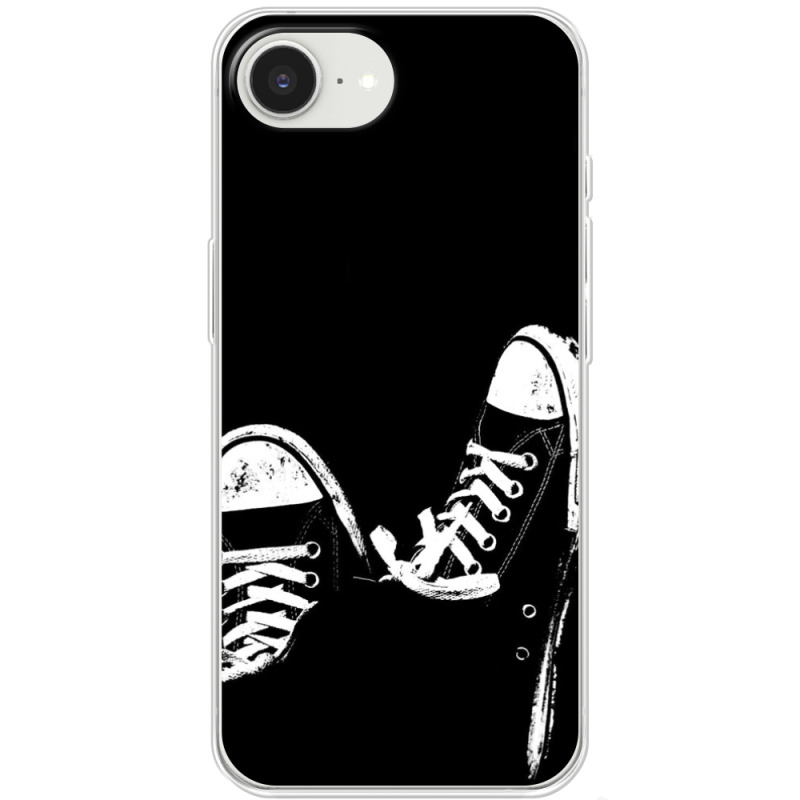 Чохол BoxFace Apple iPhone 16e Black Sneakers