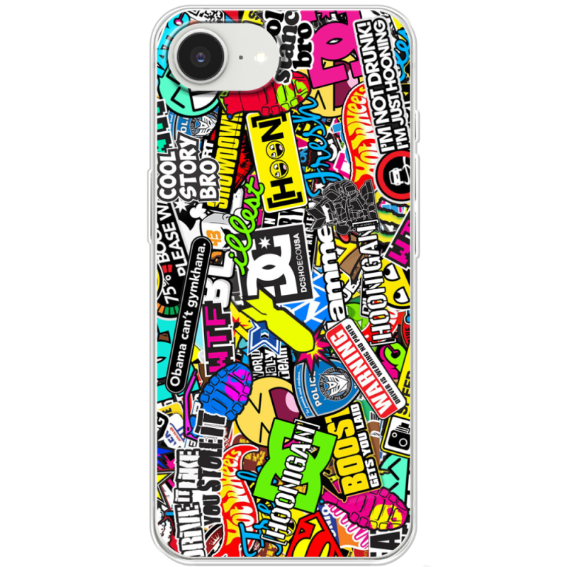 Чохол BoxFace Apple iPhone 16e Multicolored Inscriptions