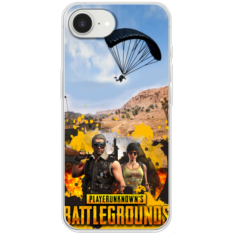 Чохол BoxFace Apple iPhone 16e Pubg parachute