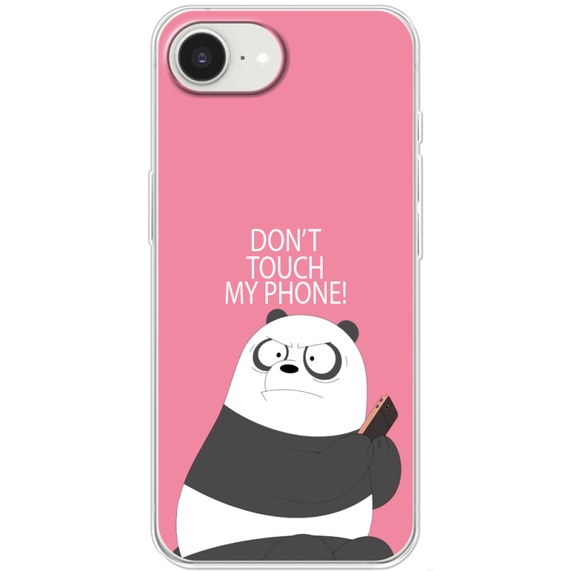 Чохол BoxFace Apple iPhone 16e Dont Touch My Phone Panda