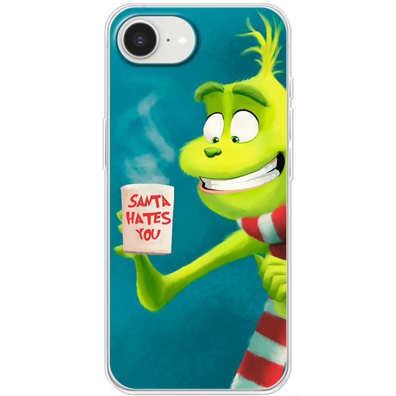 Чохол BoxFace Apple iPhone 16e Santa Hates You