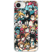 Чохол BoxFace Apple iPhone 16e Anime Stickers