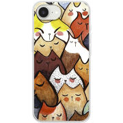 Чохол BoxFace Apple iPhone 16e Sleepy Cats