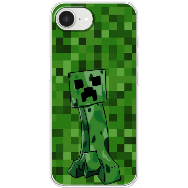 Чохол BoxFace Apple iPhone 16e Minecraft Creeper