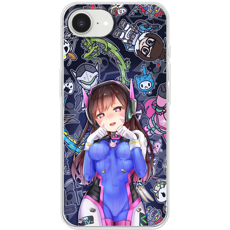 Чохол BoxFace Apple iPhone 16e Overwatch D.VA