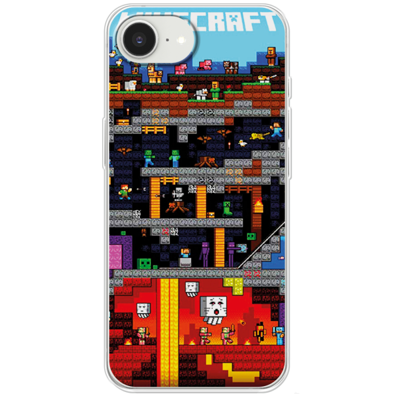 Чохол BoxFace Apple iPhone 16e Minecraft Lode Runner