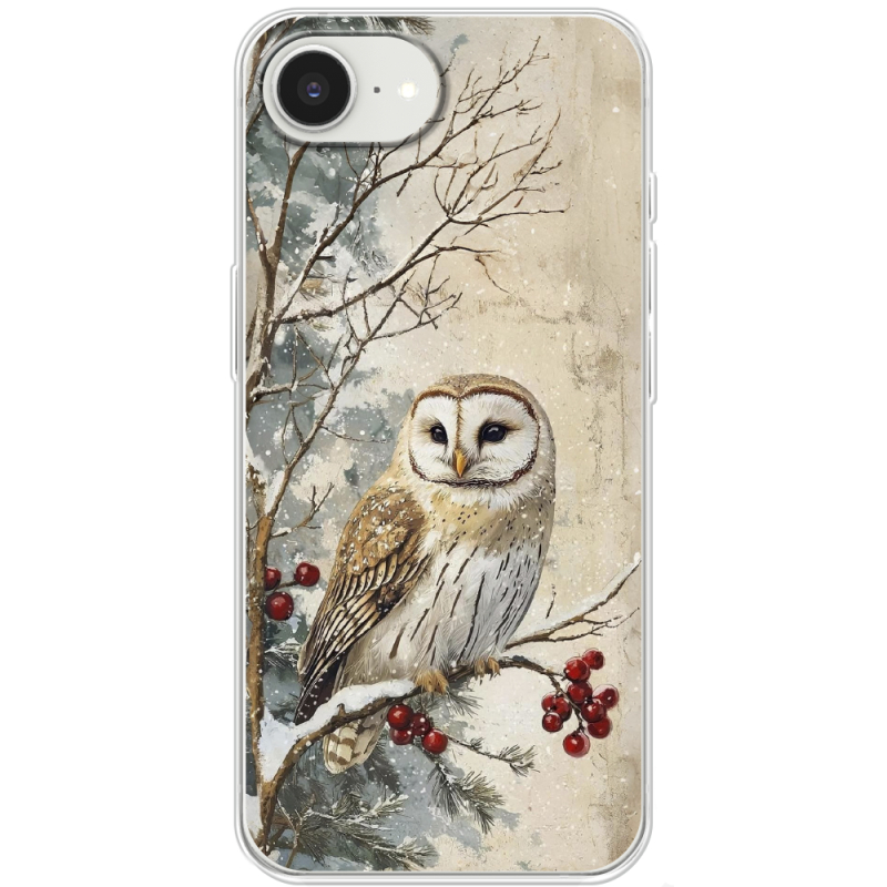 Чохол BoxFace Apple iPhone 16e Christmas Owl