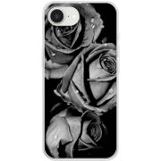 Чохол BoxFace Apple iPhone 16e Black and White Roses