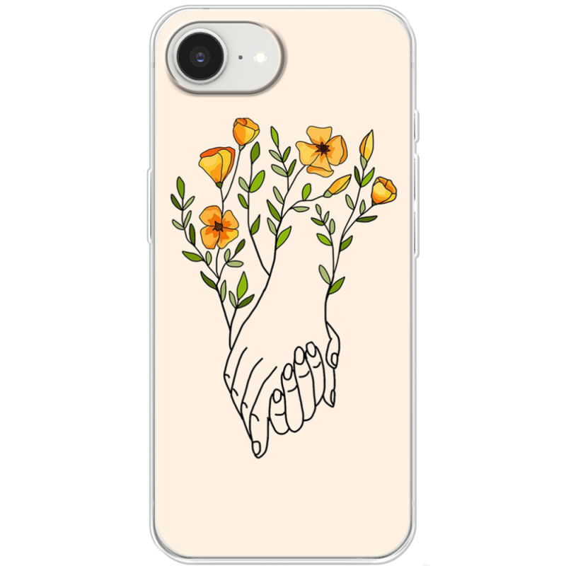 Чохол BoxFace Apple iPhone 16e Flower Hands