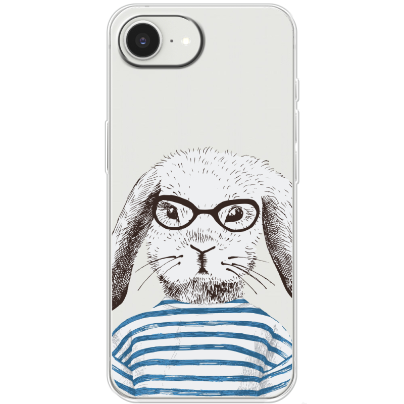 Прозорий чохол BoxFace Apple iPhone 16e MR. Rabbit