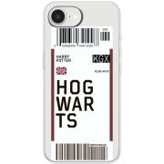 Прозорий чохол BoxFace Apple iPhone 16e Ticket Hogwarts