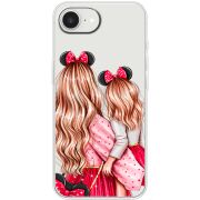 Прозорий чохол BoxFace Apple iPhone 16e Mouse Girls