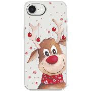 Прозорий чохол BoxFace Apple iPhone 16e Winter Deer