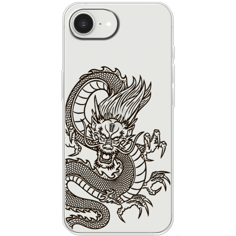 Прозорий чохол BoxFace Apple iPhone 16e Chinese Dragon