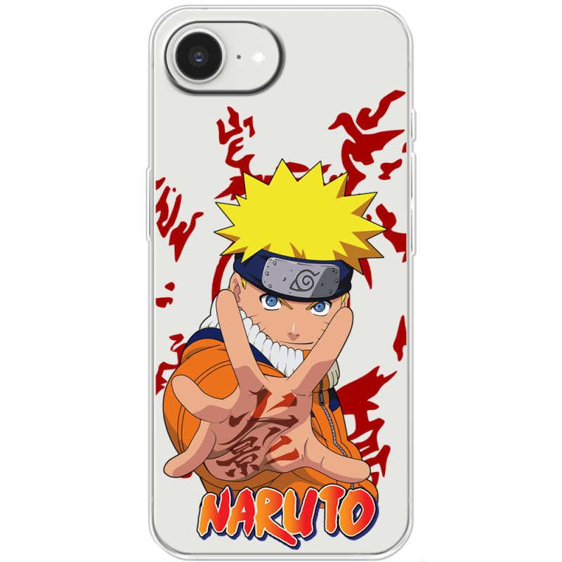 Прозорий чохол BoxFace Apple iPhone 16e Naruto