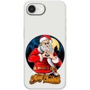 Прозорий чохол BoxFace Apple iPhone 16e Cool Santa