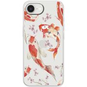 Прозорий чохол BoxFace Apple iPhone 16e Japanese Koi Fish