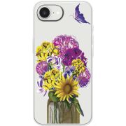 Прозорий чохол BoxFace Apple iPhone 16e My Bouquet