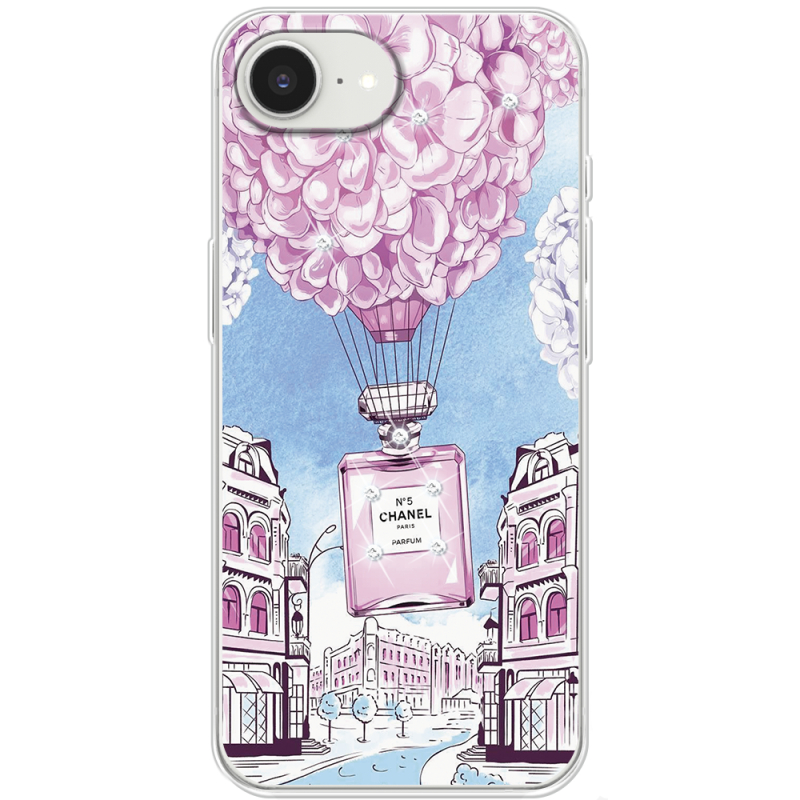 Чохол зі стразами Apple iPhone 16e Perfume bottle