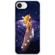 Чохол зі стразами Apple iPhone 16e Girl with Umbrella