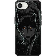 Чорний чохол BoxFace Apple iPhone 16e Wolf