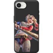 Чорний чохол BoxFace Apple iPhone 16e Happy Harley Quinn