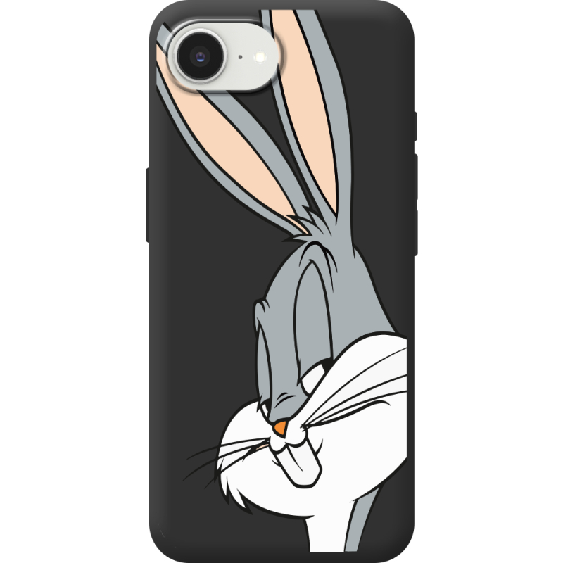 Чорний чохол BoxFace Apple iPhone 16e Lucky Rabbit