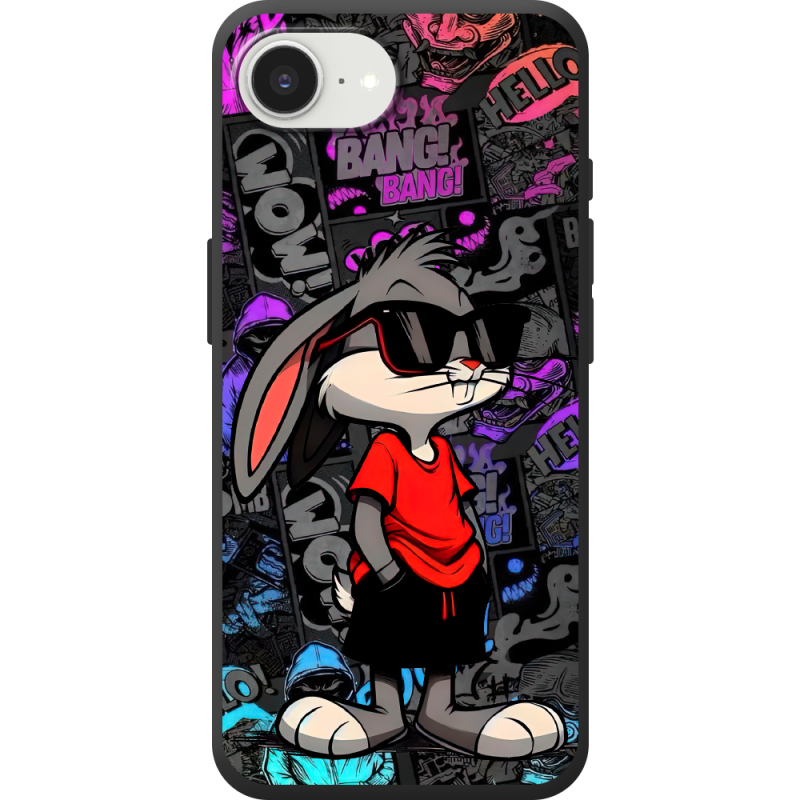 Чорний чохол BoxFace Apple iPhone 16e Малий вухань