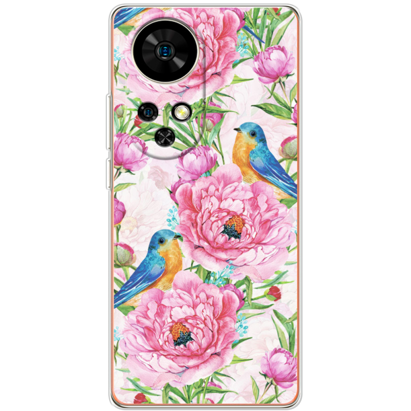 Чохол BoxFace Ulefone Note 17 Pro Birds and Flowers