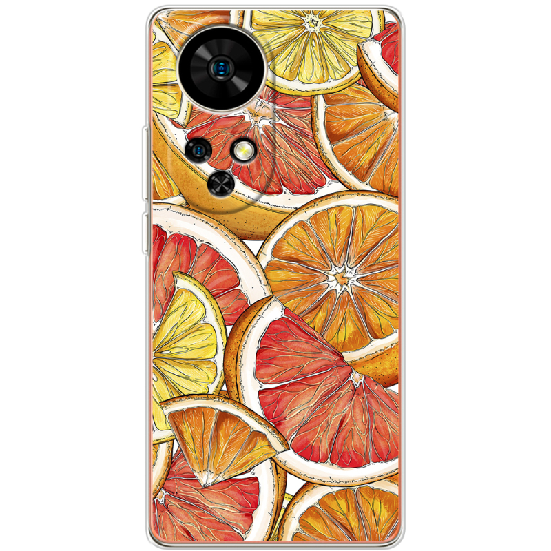 Чохол BoxFace Ulefone Note 17 Pro Citrus Pattern