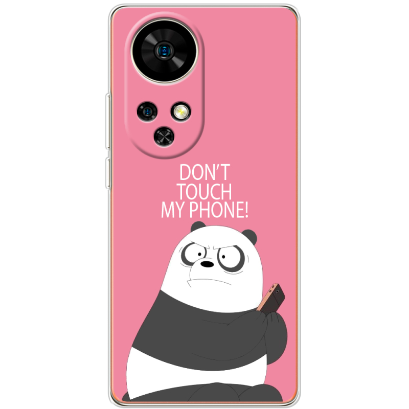 Чохол BoxFace Ulefone Note 17 Pro Dont Touch My Phone Panda