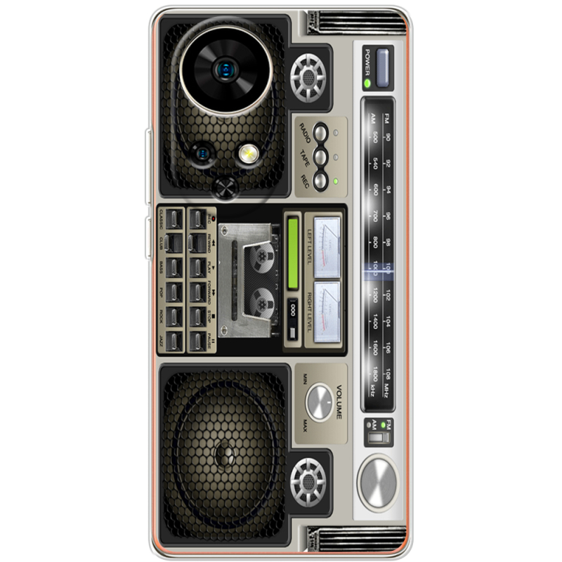 Чохол BoxFace Ulefone Note 17 Pro Old Boombox