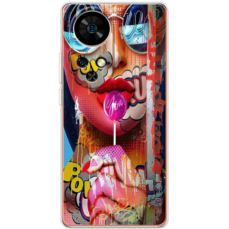 Чохол BoxFace Ulefone Note 17 Pro Colorful Girl