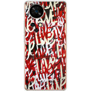 Чохол BoxFace Ulefone Note 17 Pro Love Graffiti