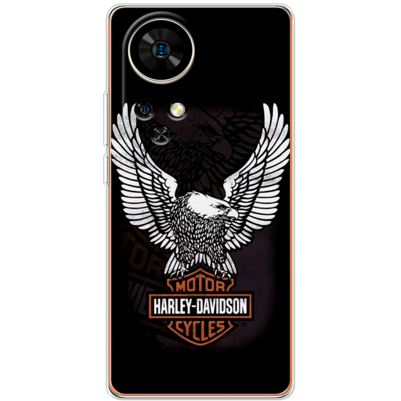 Чохол BoxFace Ulefone Note 17 Pro Harley Davidson and eagle