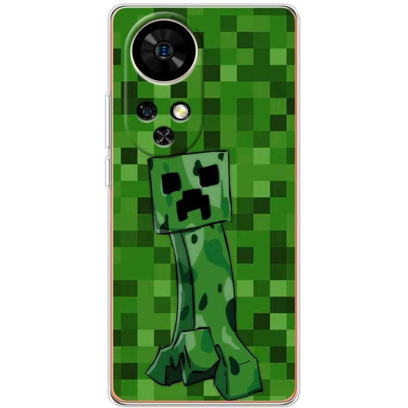 Чохол BoxFace Ulefone Note 17 Pro Minecraft Creeper