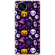 Чохол BoxFace Ulefone Note 17 Pro Halloween Purple Mood