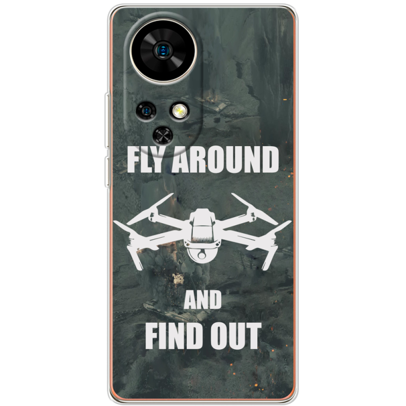 Чохол BoxFace Ulefone Note 17 Pro Дрон Fly Around