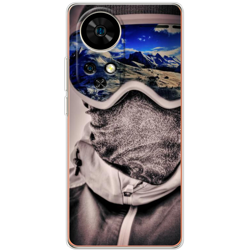 Чохол BoxFace Ulefone Note 17 Pro snowboarder