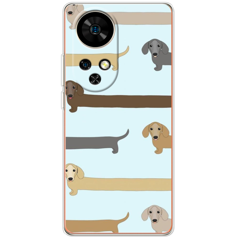 Чохол BoxFace Ulefone Note 17 Pro Dachshund