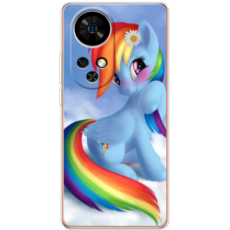 Чохол BoxFace Ulefone Note 17 Pro My Little Pony Rainbow Dash