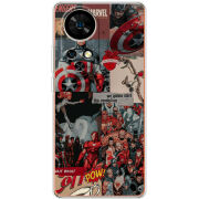 Чохол BoxFace Ulefone Note 17 Pro Marvel Avengers