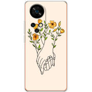 Чохол BoxFace Ulefone Note 17 Pro Flower Hands