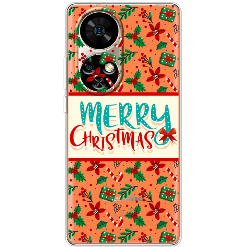 Прозорий чохол BoxFace Ulefone Note 17 Pro Vintage Christmas Pattern