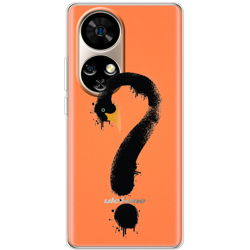 Прозорий чохол BoxFace Ulefone Note 17 Pro Swan question